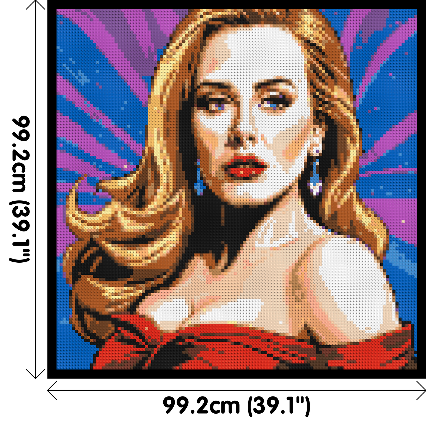 Adele - Brick Art Mosaic Kit 5x5 large