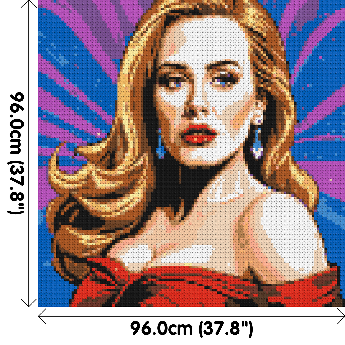 Adele - Brick Art Mosaic Kit 5x5 large