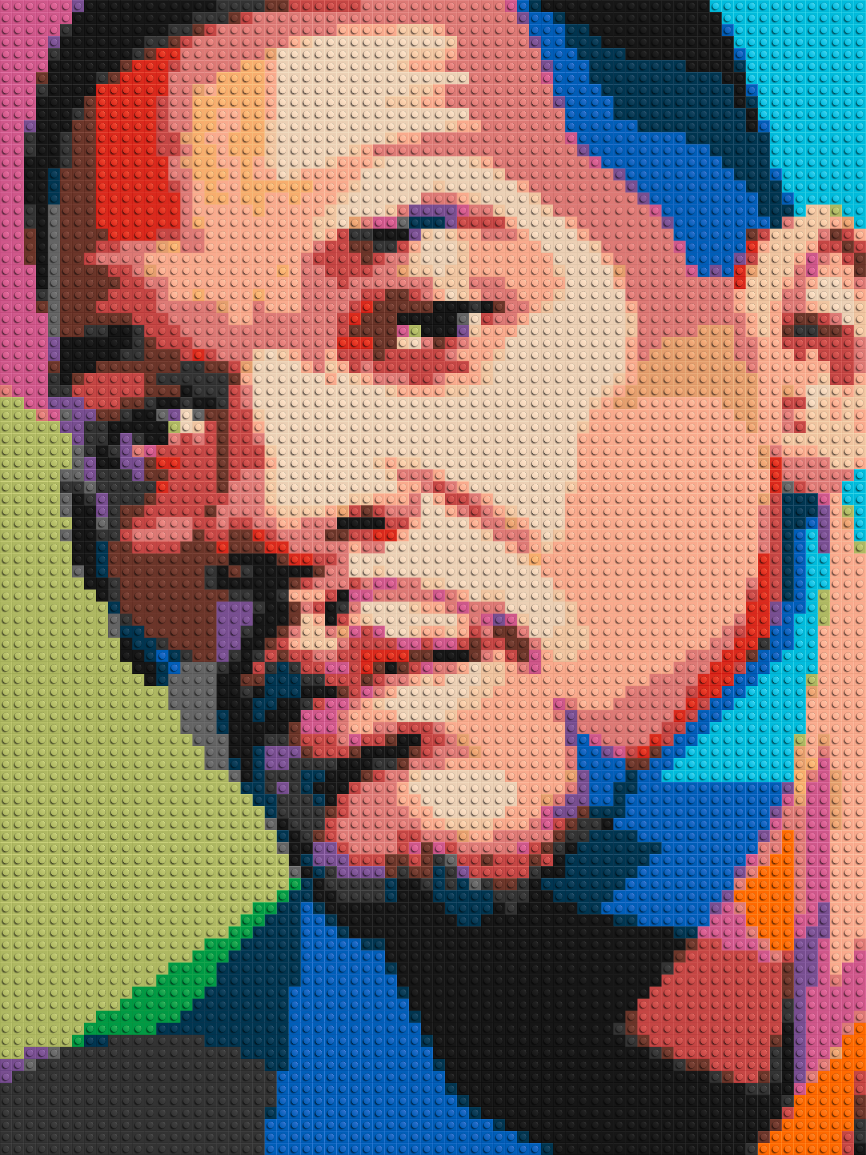 Will Smith - Brick Art Mosaic Kit 3x4 large