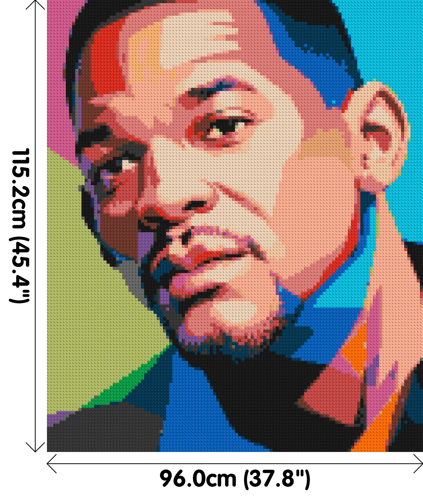 Will Smith - Brick Art Mosaic Kit 5x6 large