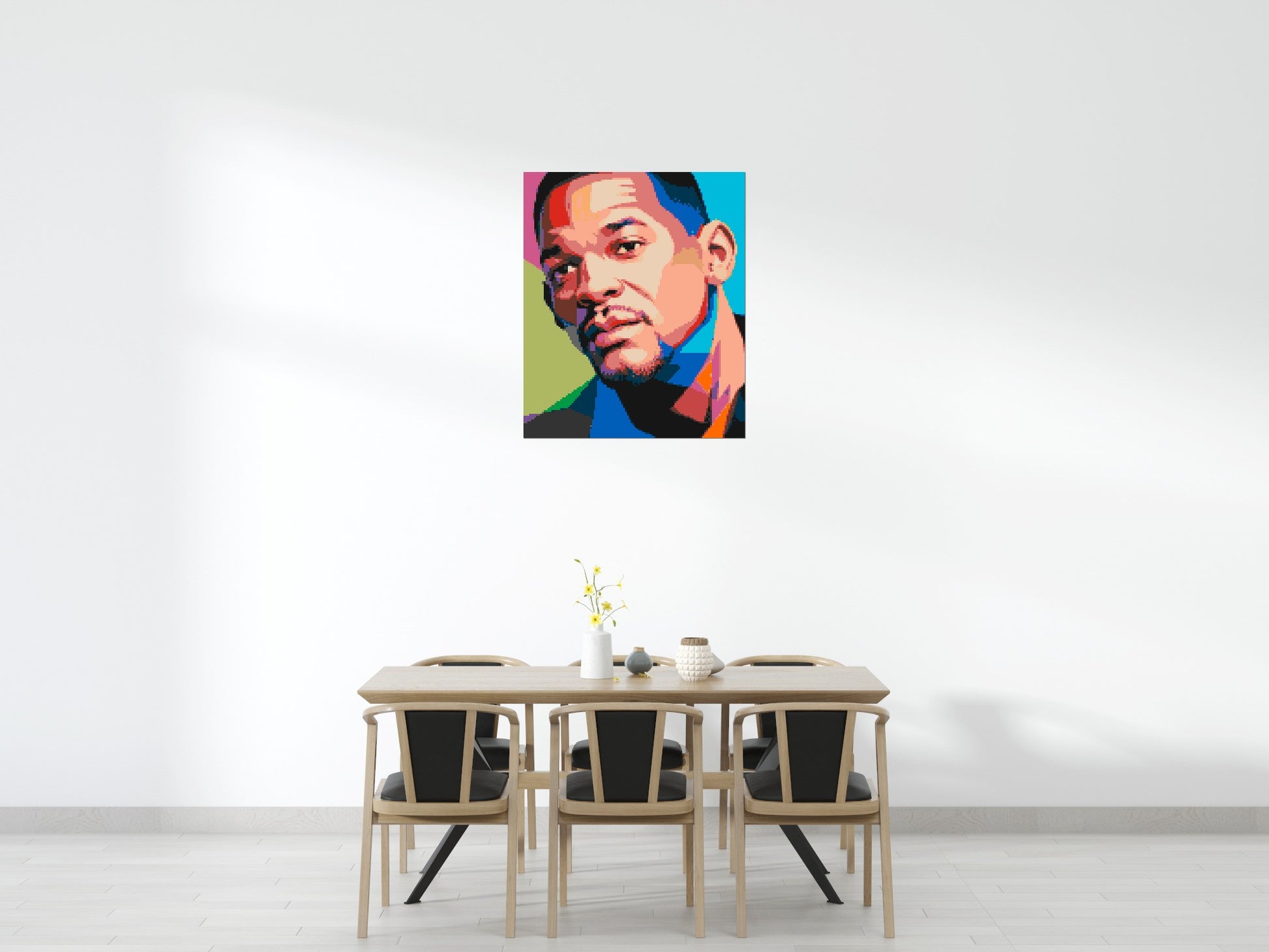 Will Smith - Brick Art Mosaic Kit 5x6 scene