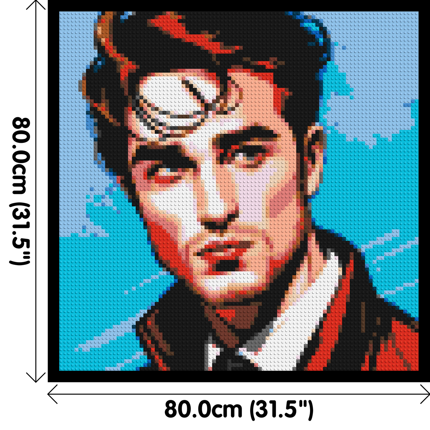 Robert Pattinson - Brick Art Mosaic Kit 4x4 large