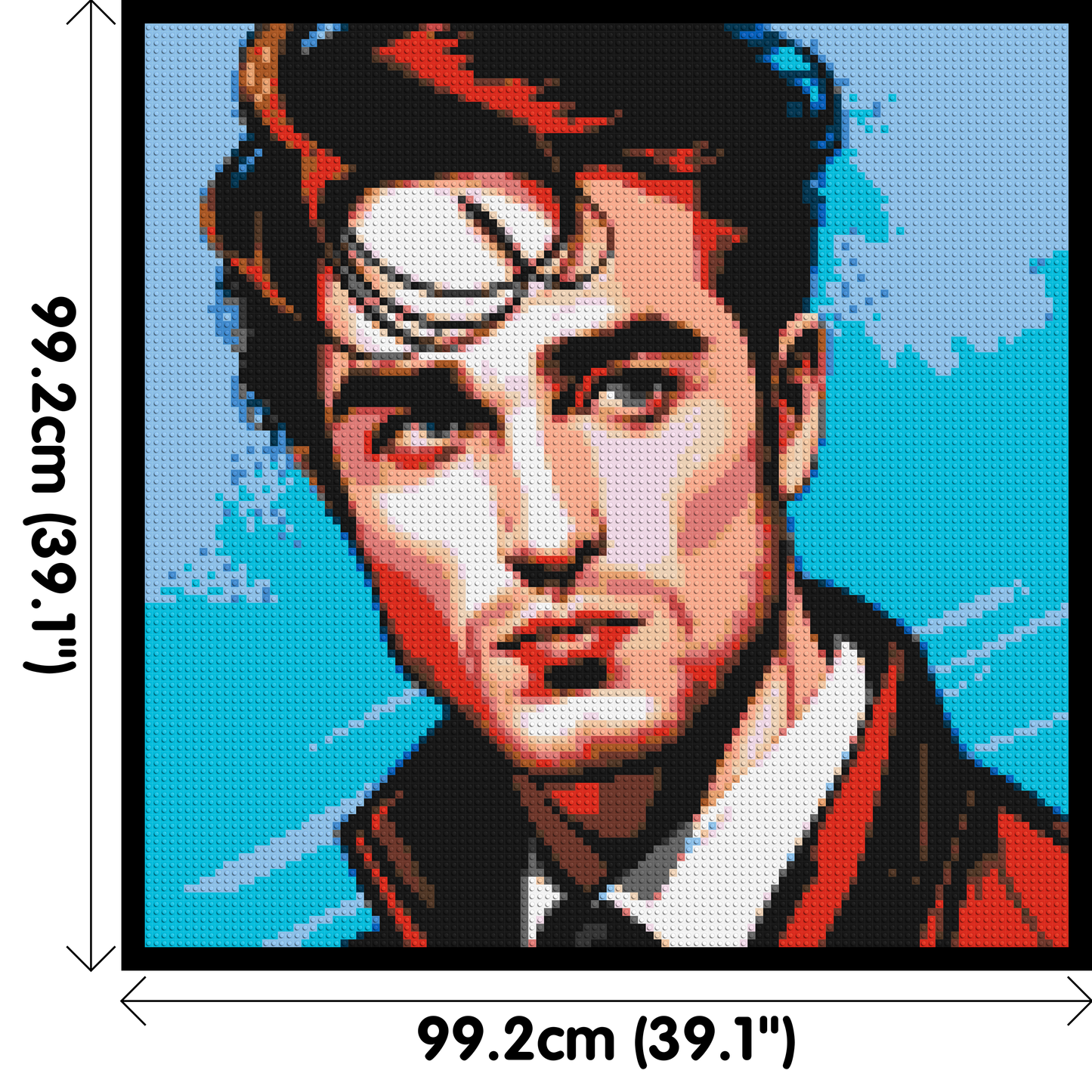 Robert Pattinson - Brick Art Mosaic Kit 5x5 large