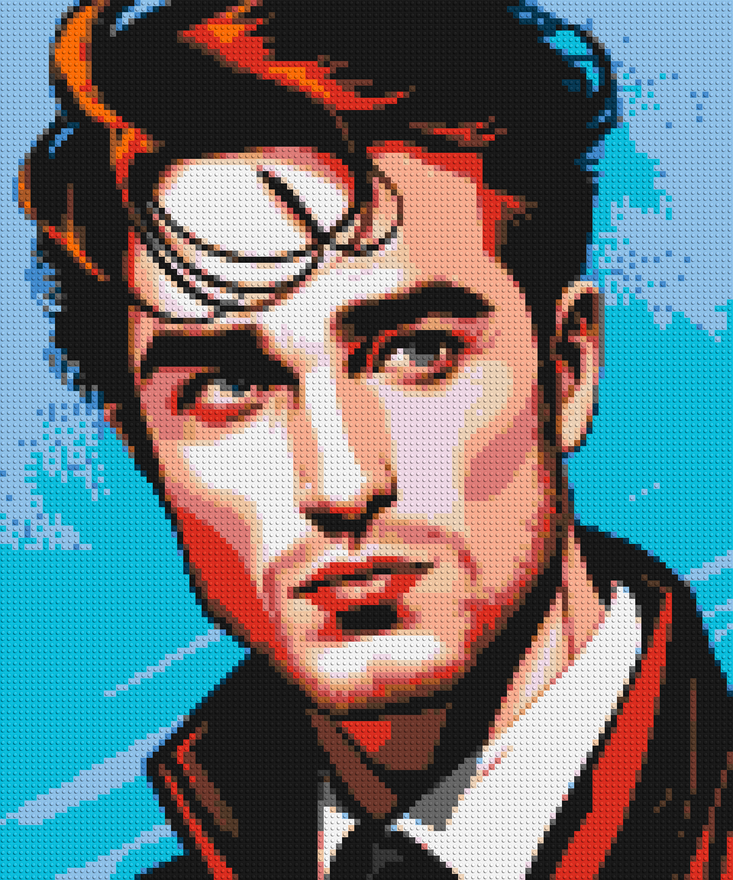 Robert Pattinson - Brick Art Mosaic Kit 5x6 large