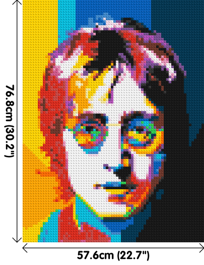 John Lennon - Brick Art Mosaic Kit 3x4 large