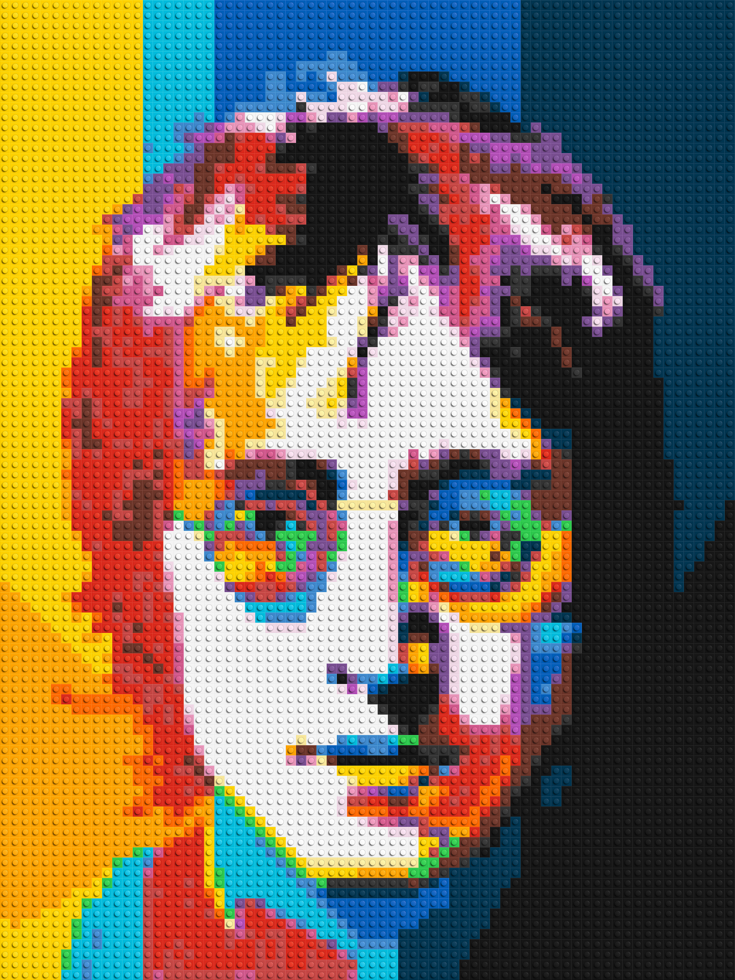 John Lennon - Brick Art Mosaic Kit 3x4 large