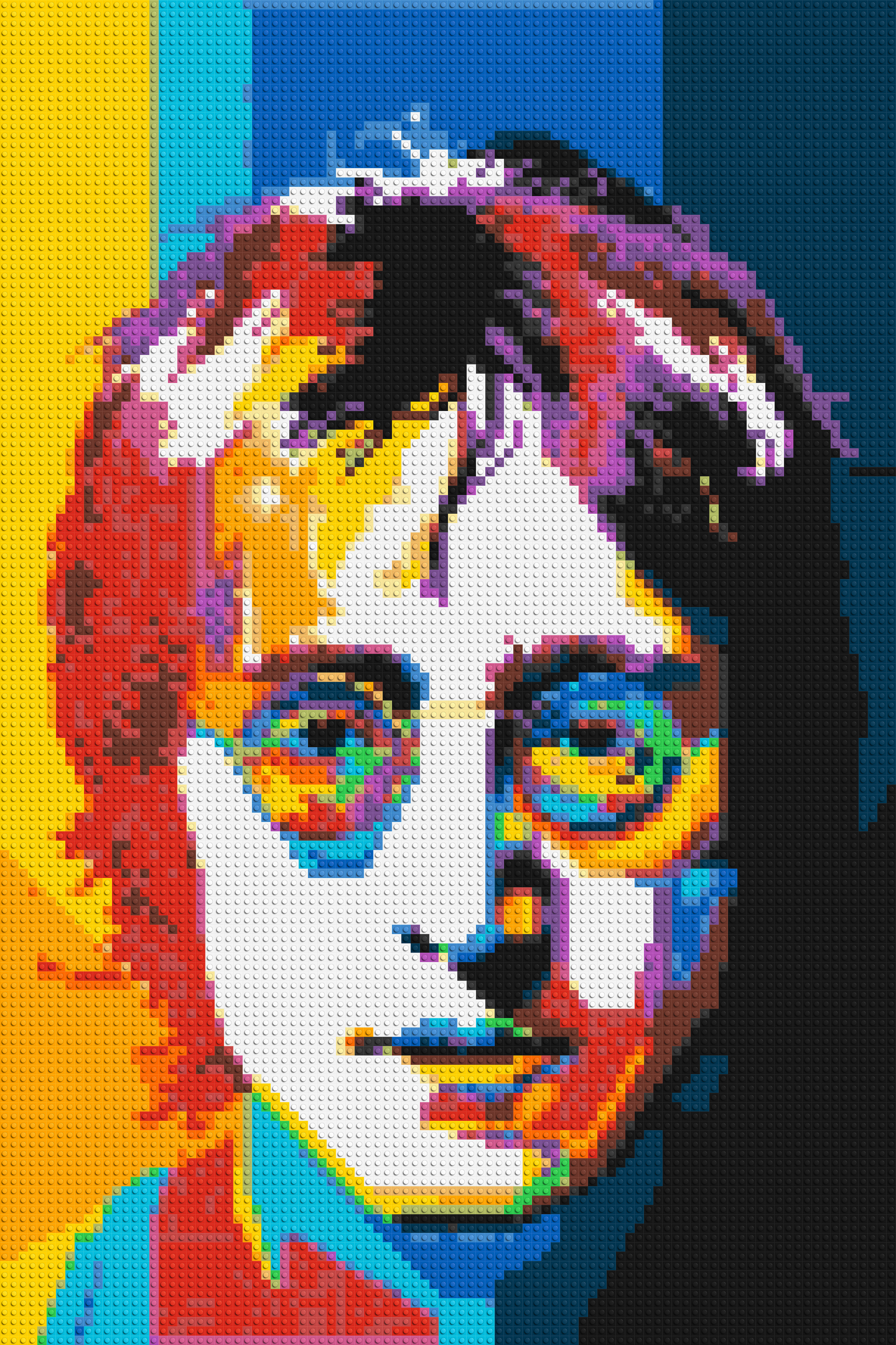 John Lennon - Brick Art Mosaic Kit 4x6 large