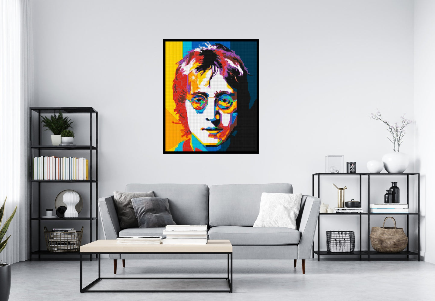 John Lennon - Brick Art Mosaic Kit 5x6 large