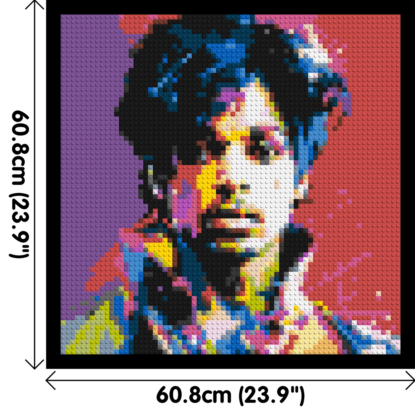 Prince - Brick Art Mosaic Kit 3x3 large