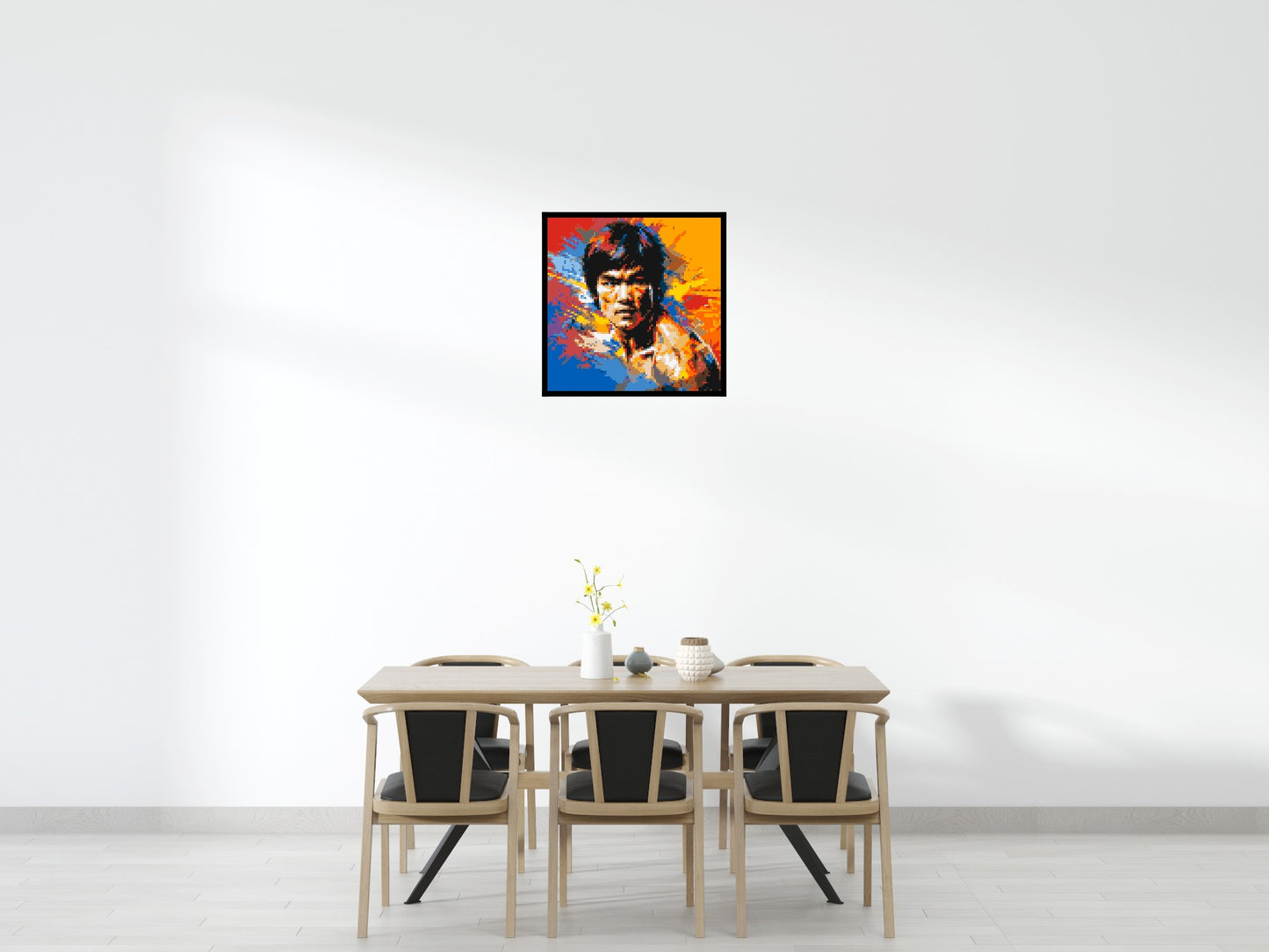 Bruce Lee - Brick Art Mosaic Kit 4x4 large