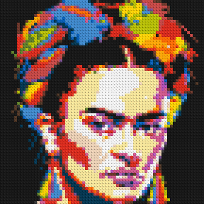 Frida Kahlo - Brick Art Mosaic Kit 3x3 large