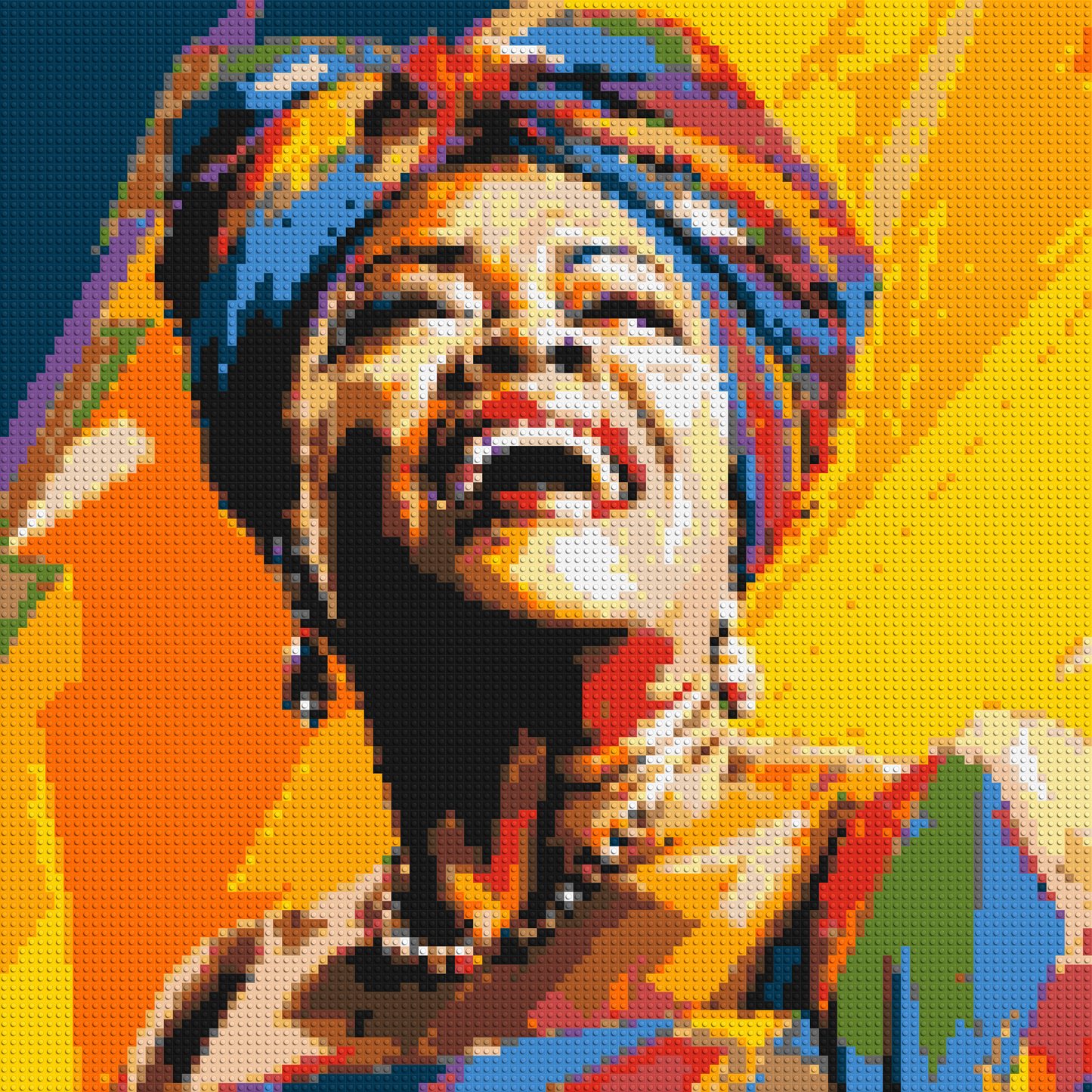 Maya Angelou - Brick Art Mosaic Kit 5x5 large