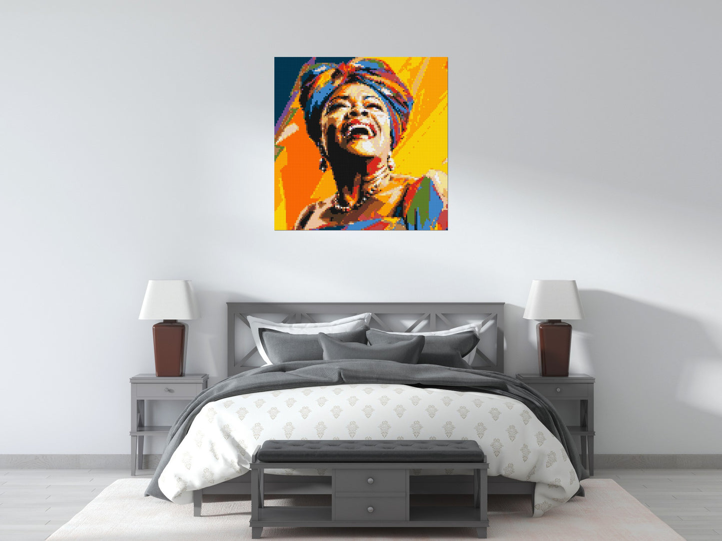 Maya Angelou - Brick Art Mosaic Kit 5x5 large