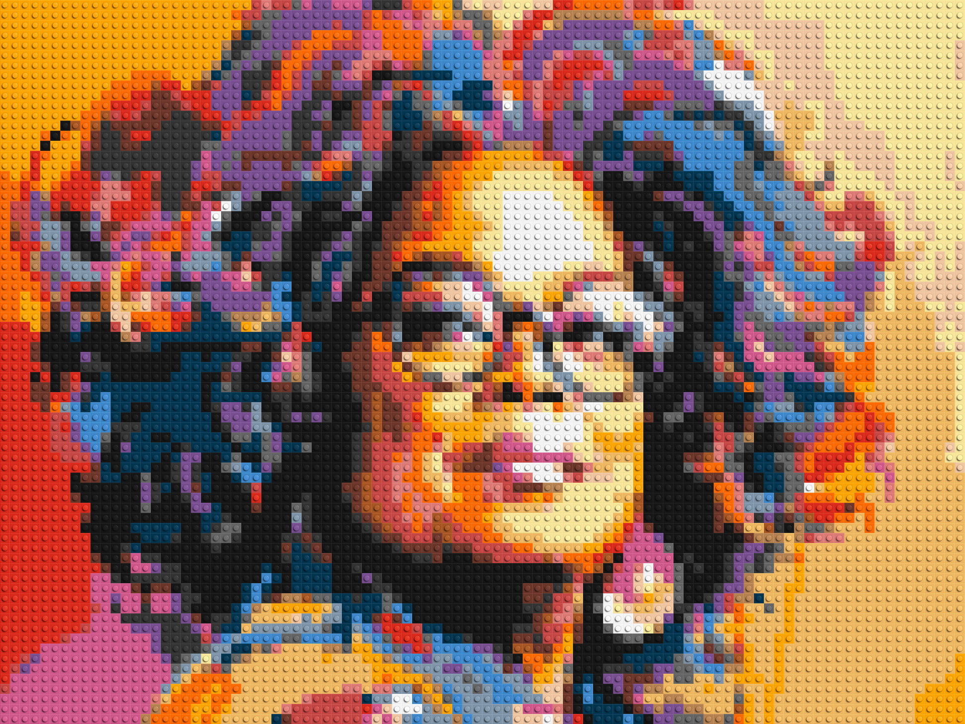 Oprah Winfrey - Brick Art Mosaic Kit 4x3 large