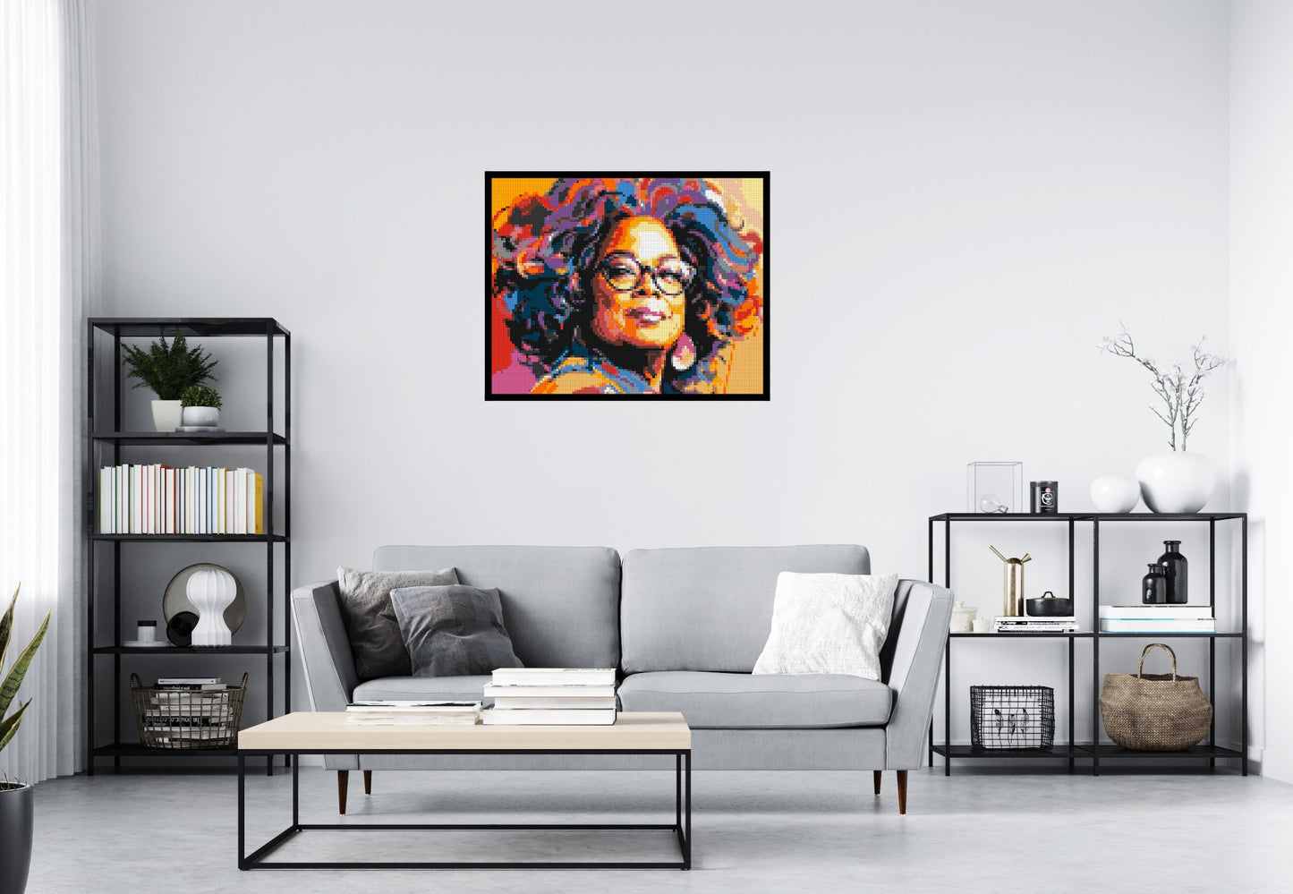 Oprah Winfrey - Brick Art Mosaic Kit 5x4 large