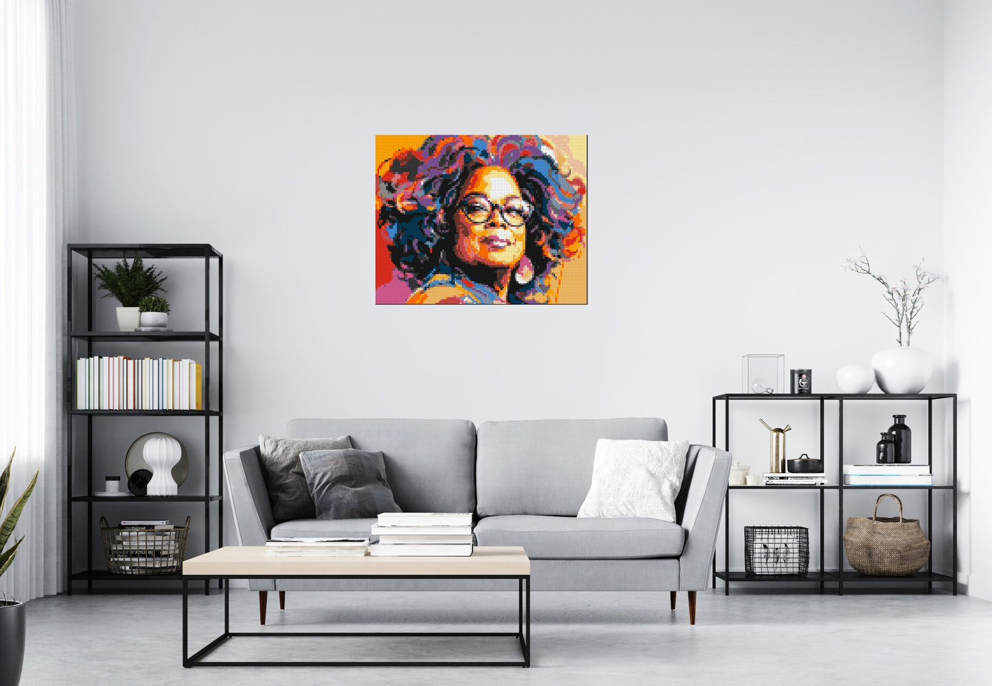 Oprah Winfrey - Brick Art Mosaic Kit 5x4 large