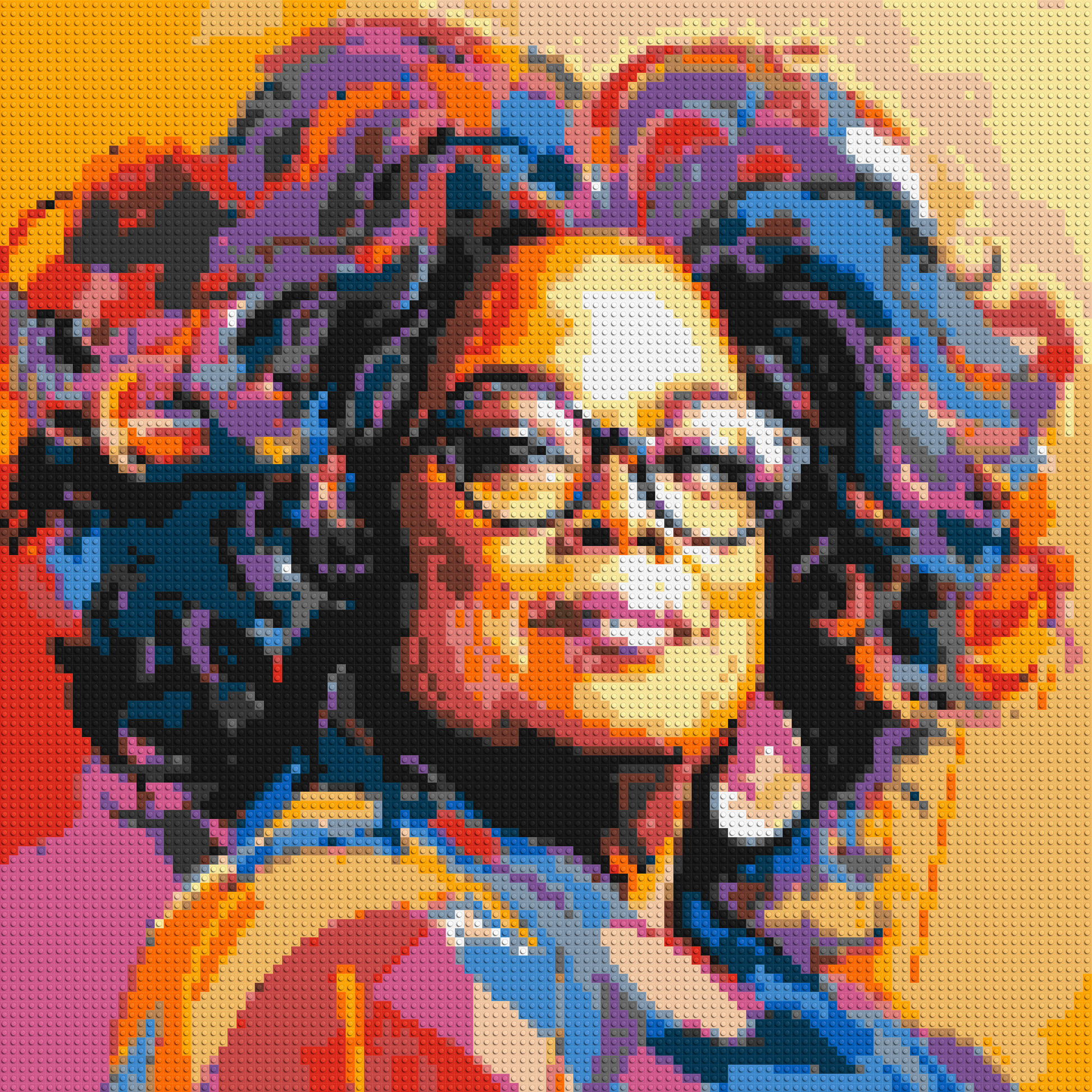 Oprah Winfrey - Brick Art Mosaic Kit 5x5 large