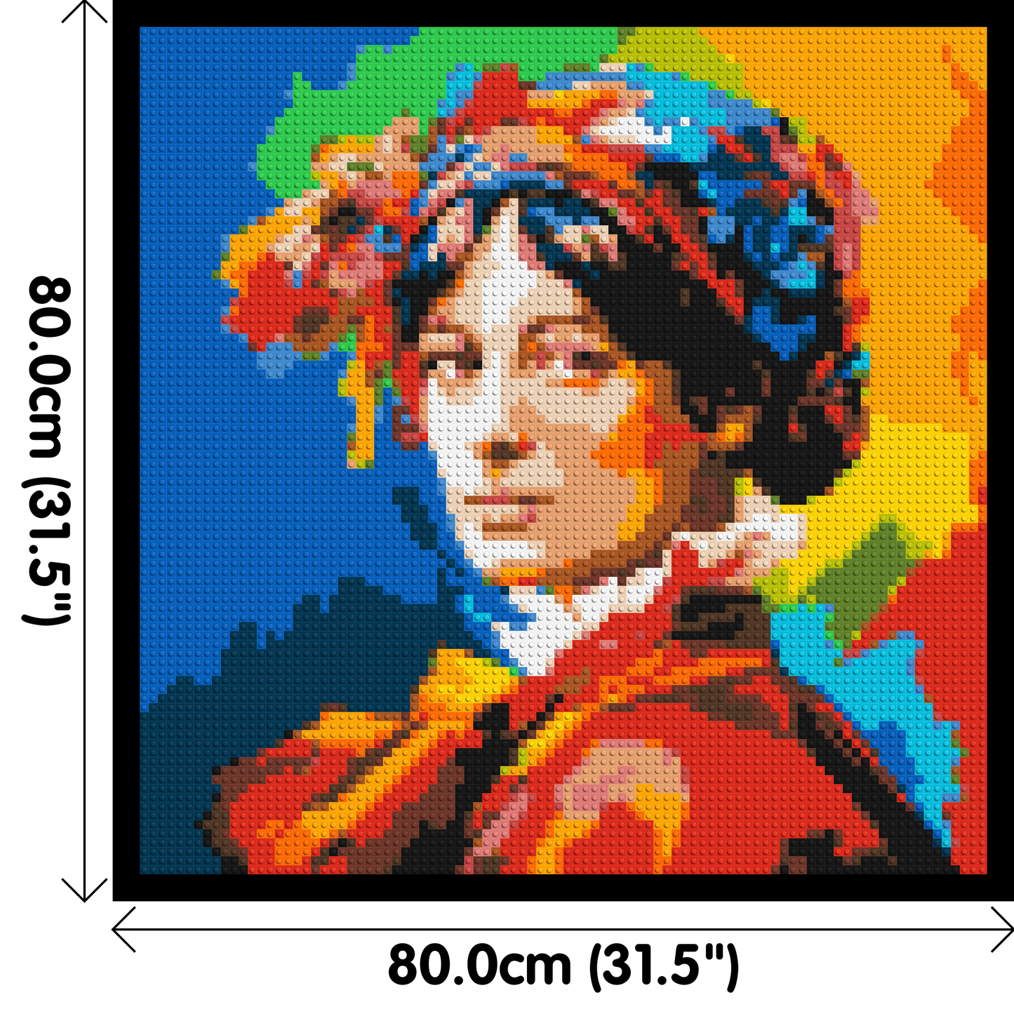 Jane Austen - Brick Art Mosaic Kit 4x4 large