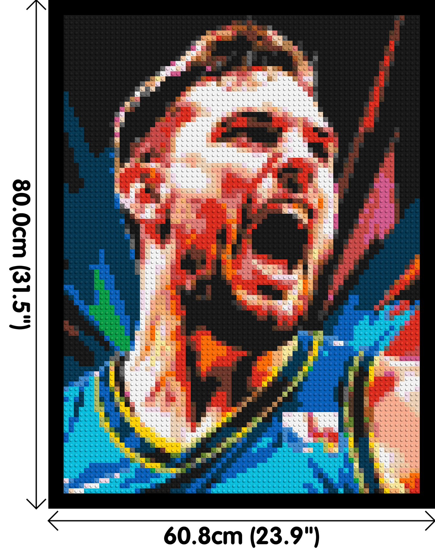 Luka Dončić - Brick Art Mosaic Kit 3x4 large