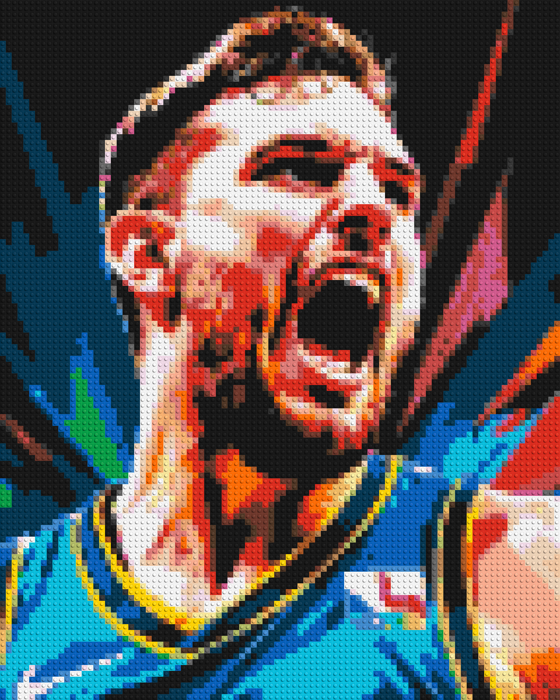 Luka Dončić - Brick Art Mosaic Kit 4x5 large