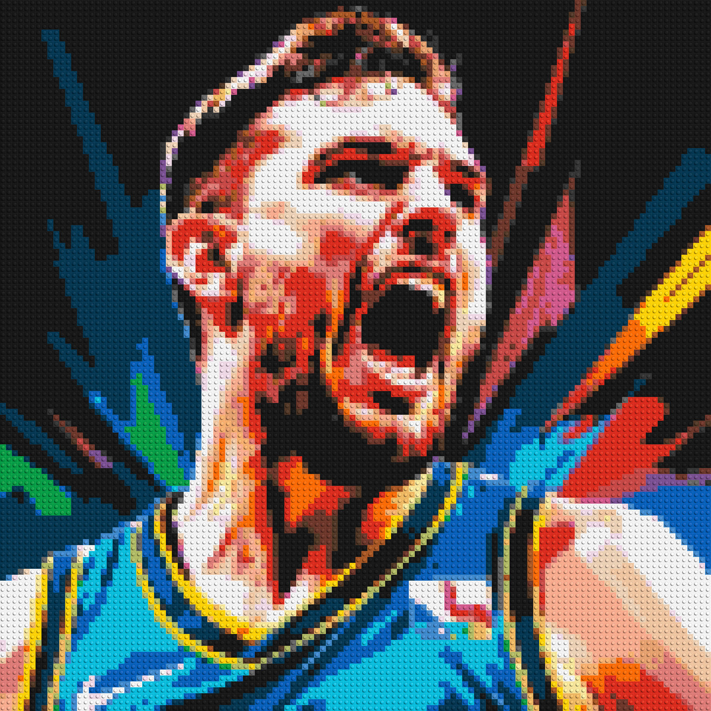 Luka Dončić - Brick Art Mosaic Kit 5x5 large