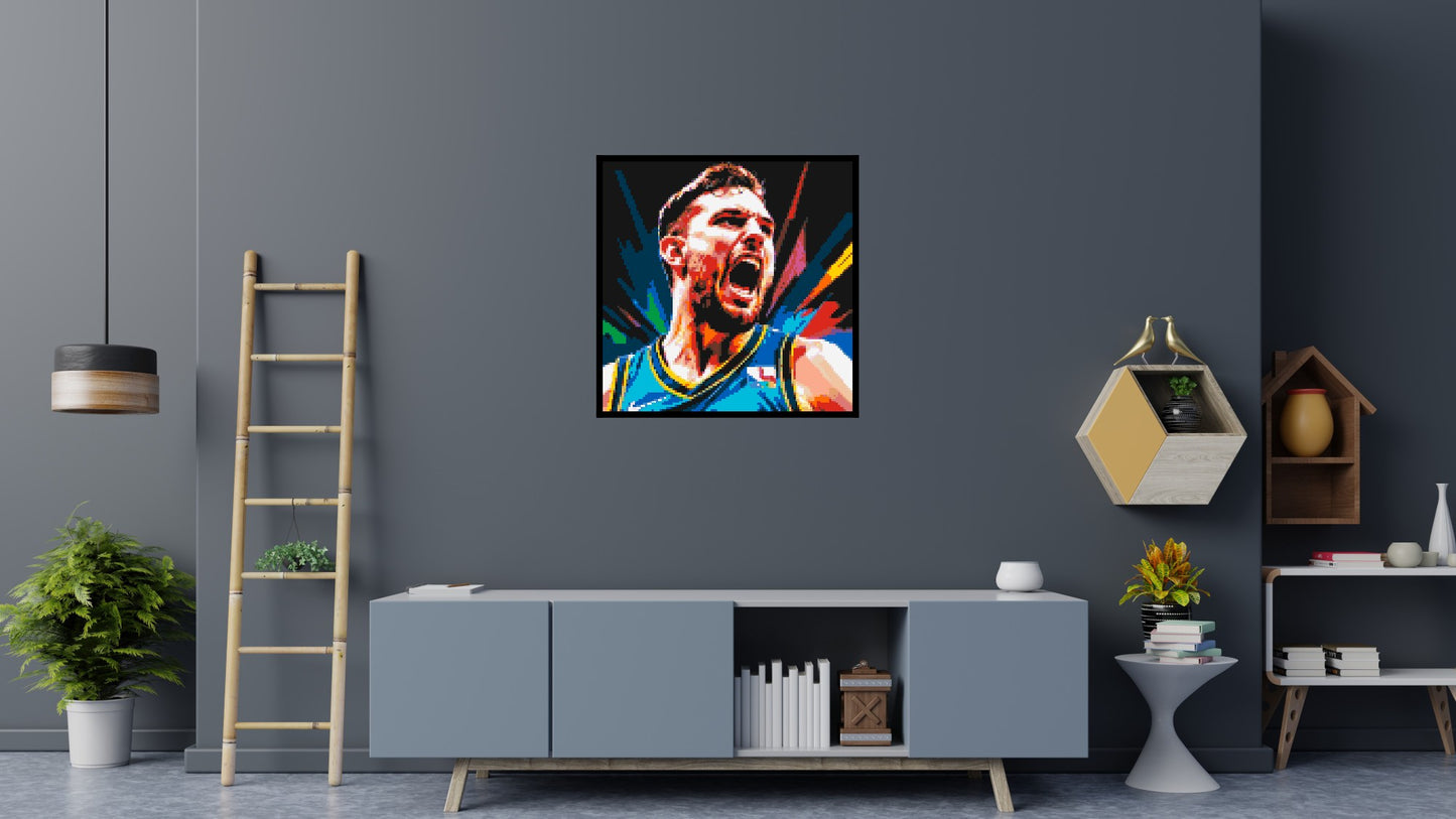 Luka Dončić - Brick Art Mosaic Kit 5x5 large