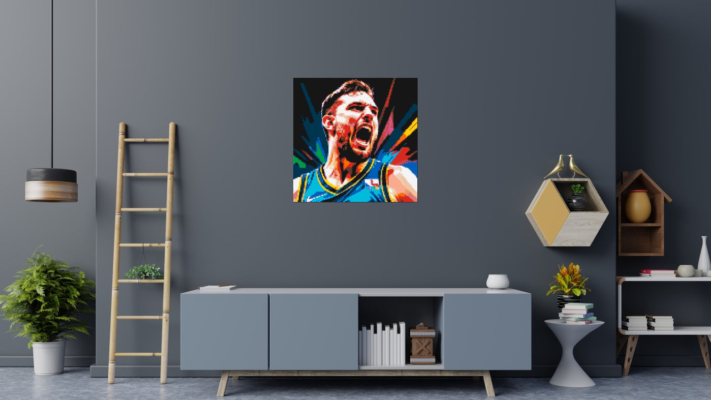 Luka Dončić - Brick Art Mosaic Kit 5x5 large