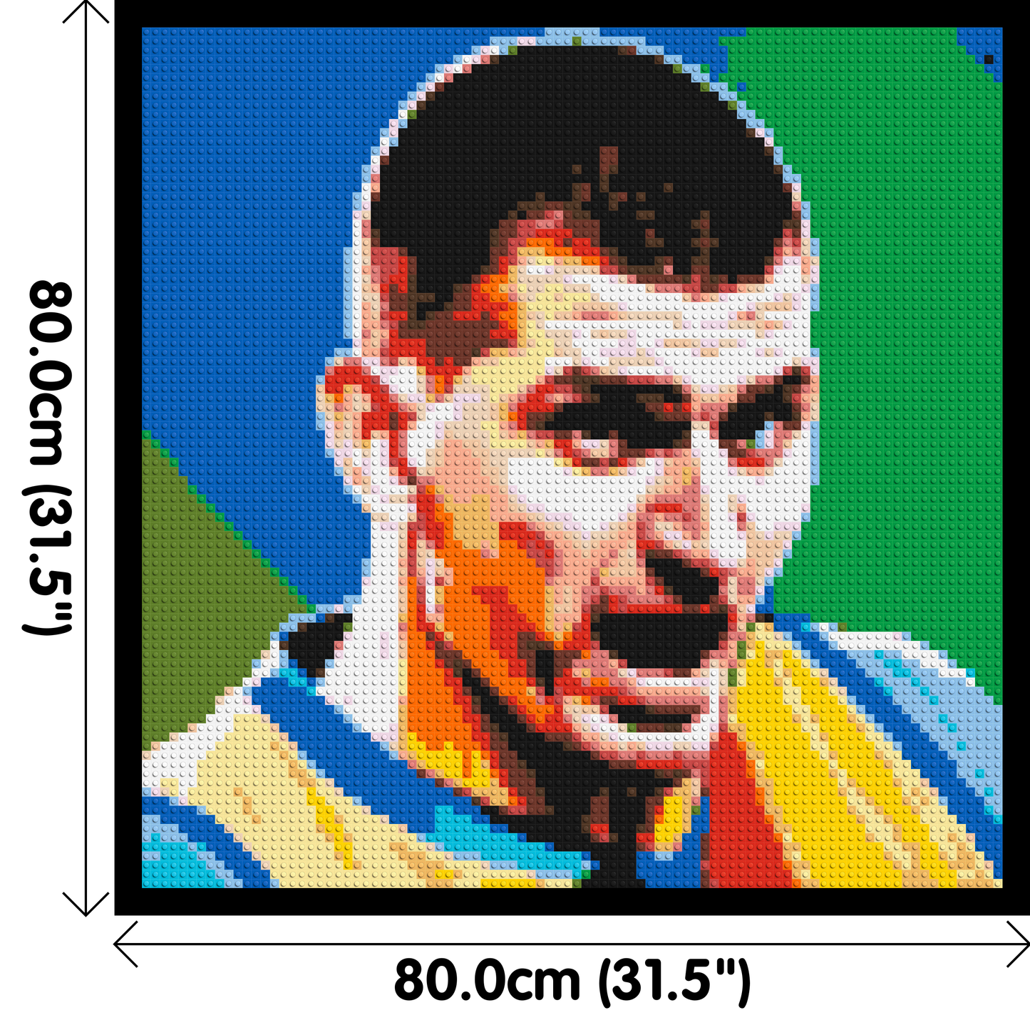 Nikola Jokić - Brick Art Mosaic Kit 4x4 large