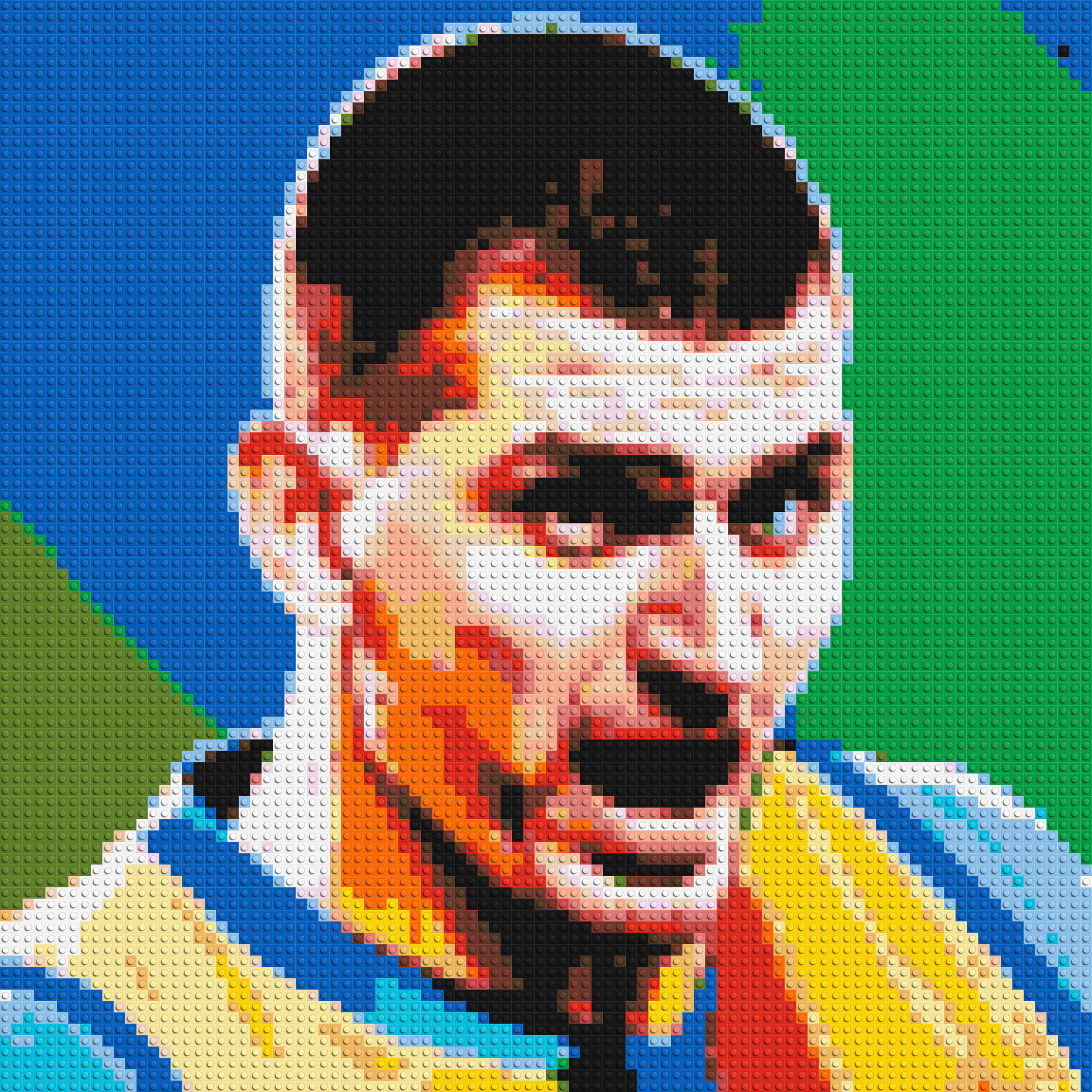 Nikola Jokić - Brick Art Mosaic Kit 4x4 large