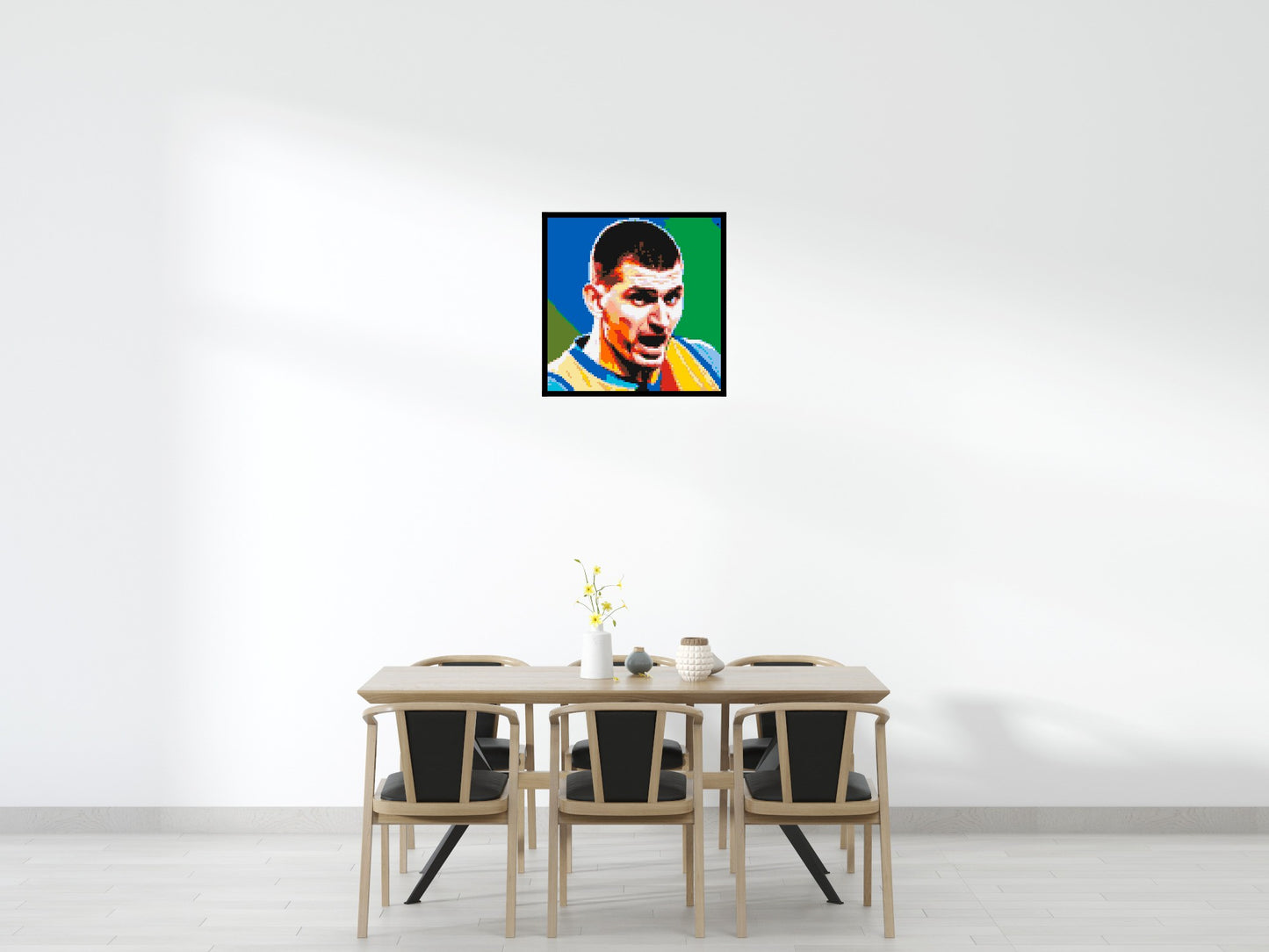 Nikola Jokić - Brick Art Mosaic Kit 4x4 large