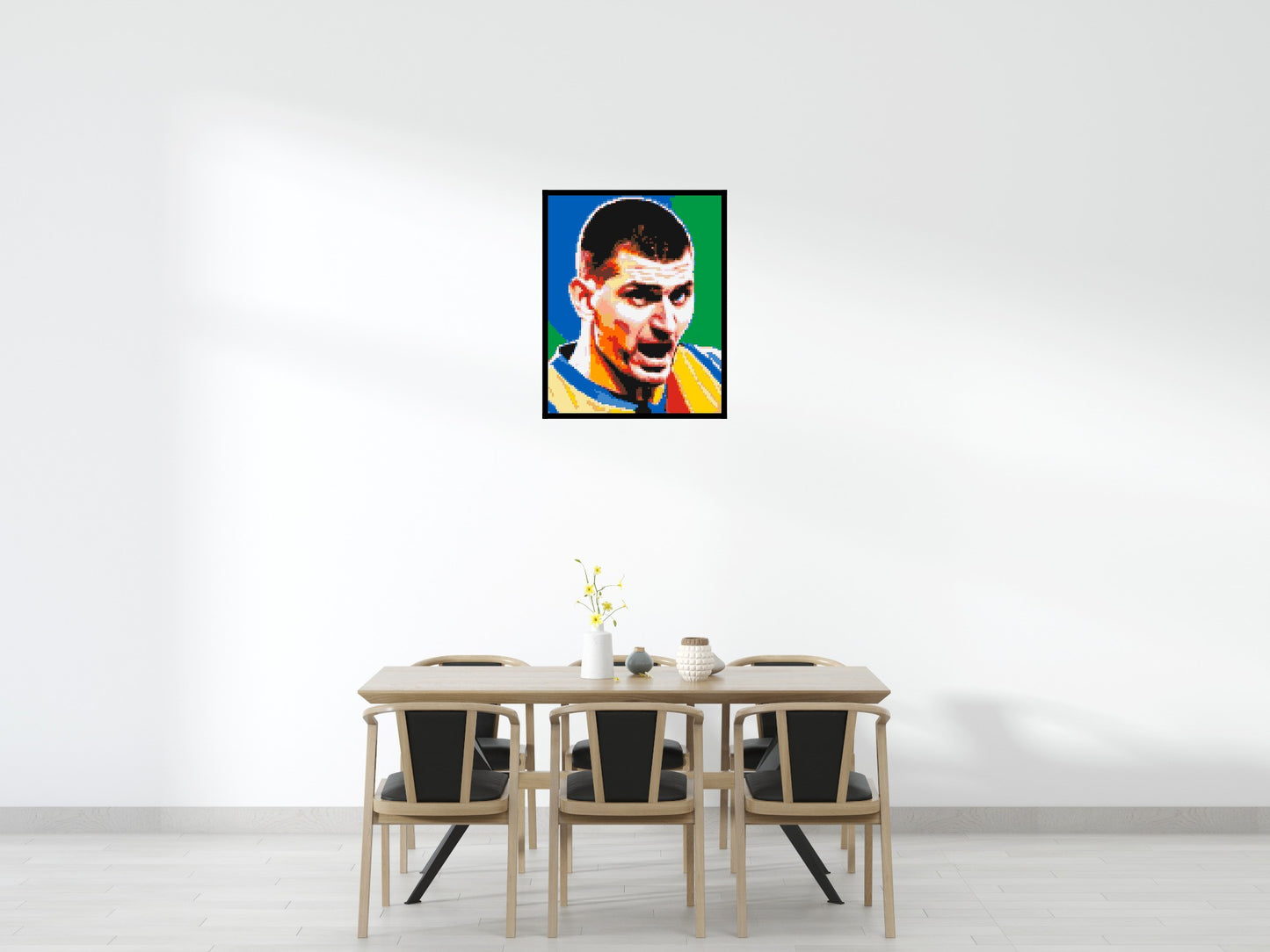 Nikola Jokić - Brick Art Mosaic Kit 4x5 large