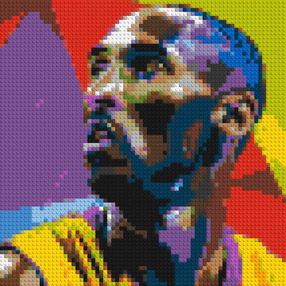 Kobe Bryant - Brick Art Mosaic Kit 3x3 large