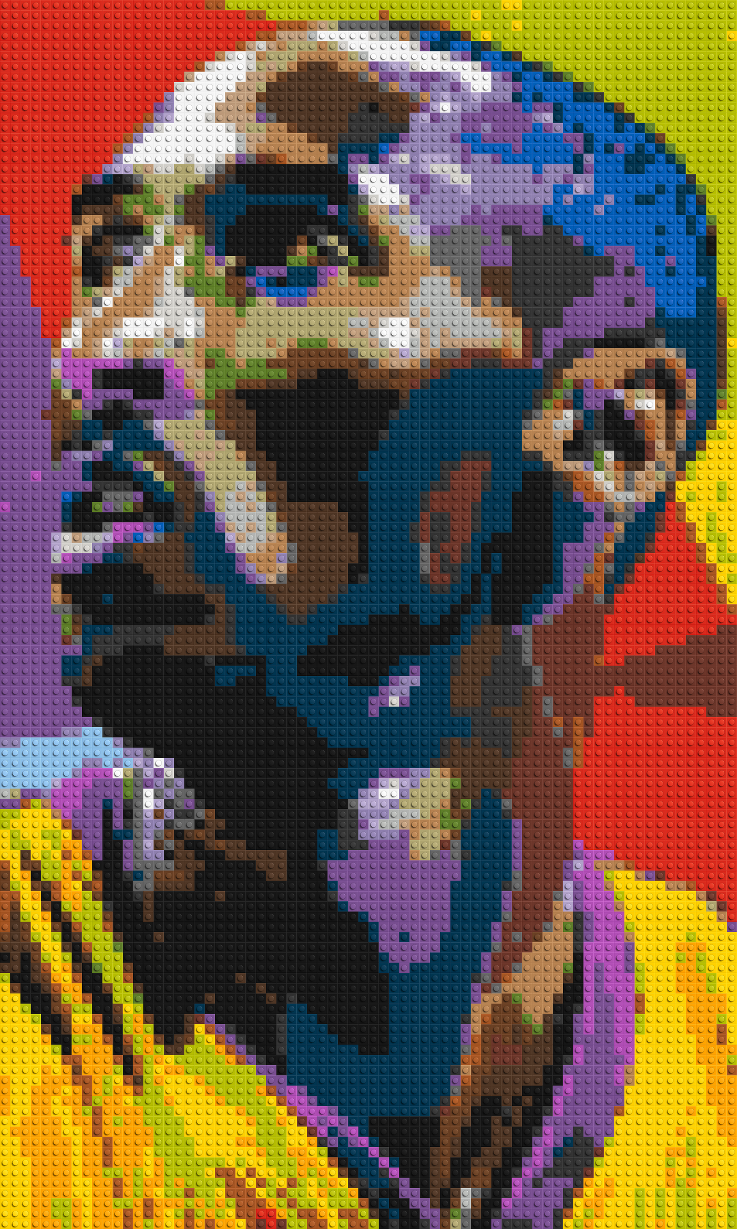 Kobe Bryant - Brick Art Mosaic Kit 3x5 large