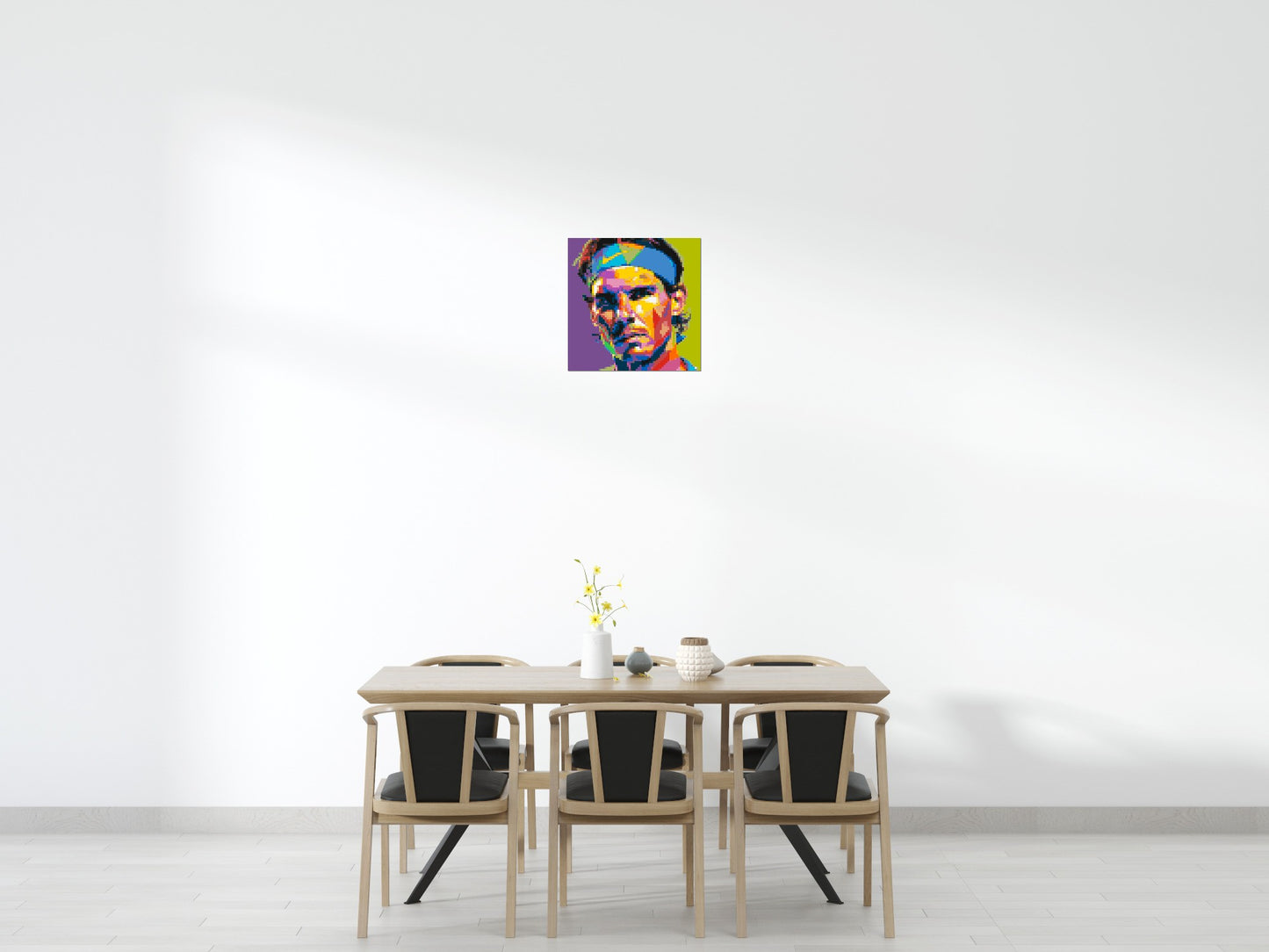 Rafael Nadal - Brick Art Mosaic Kit 3x3 large