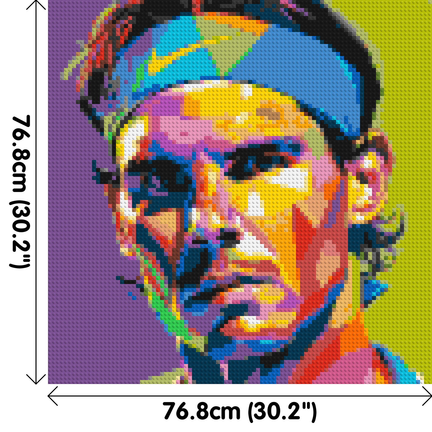 Rafael Nadal - Brick Art Mosaic Kit 4x4 large