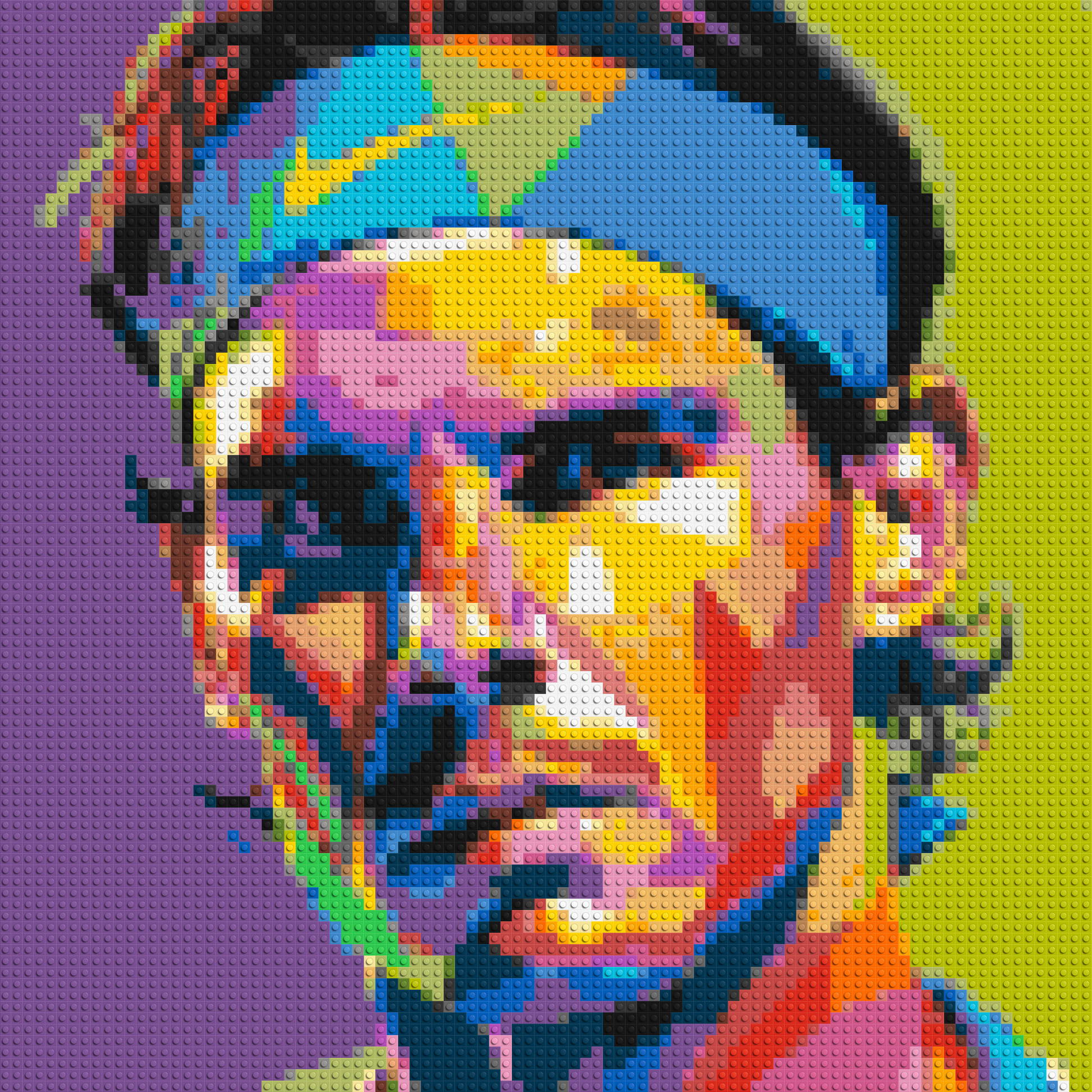 Rafael Nadal - Brick Art Mosaic Kit 4x4 large