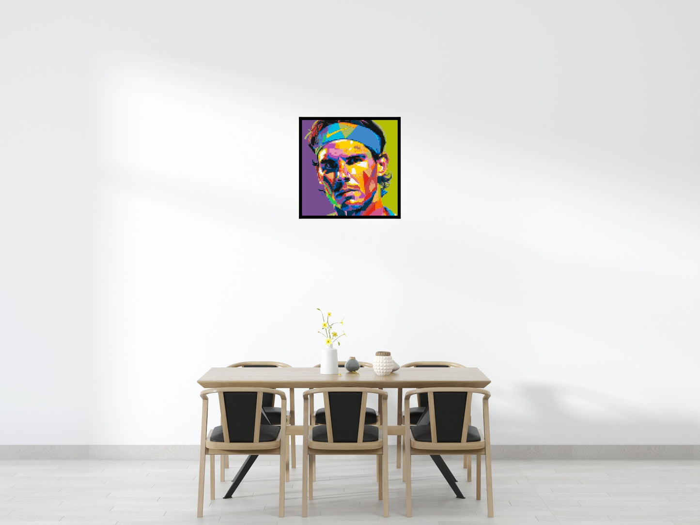 Rafael Nadal - Brick Art Mosaic Kit 4x4 large