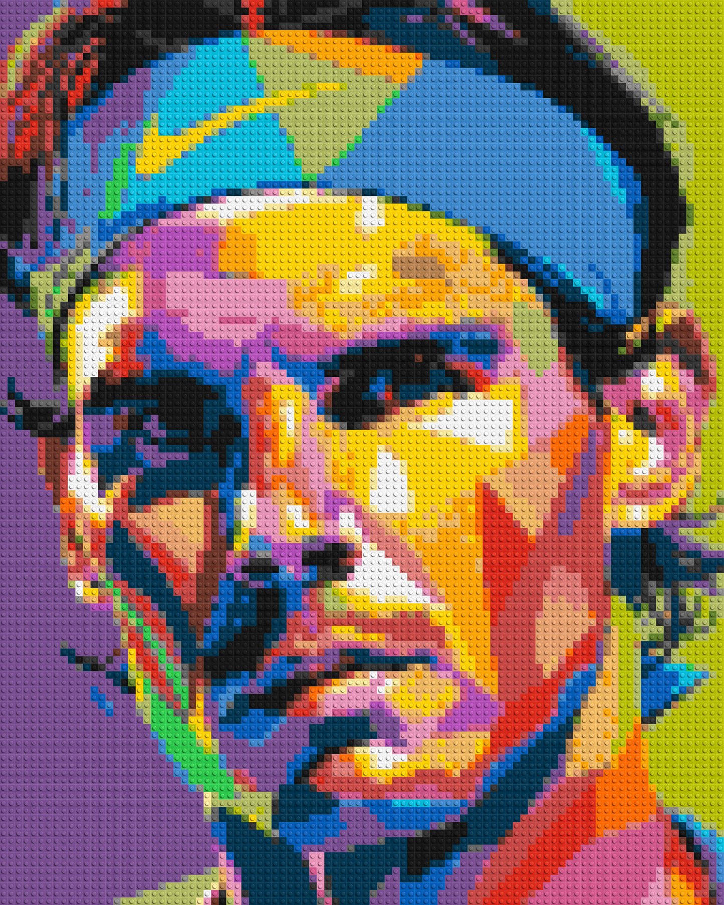 Rafael Nadal - Brick Art Mosaic Kit 4x5 large