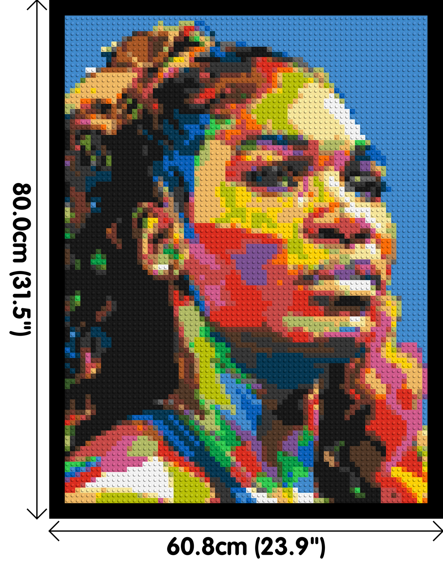 Serena Williams - Brick Art Mosaic Kit 3x4 large