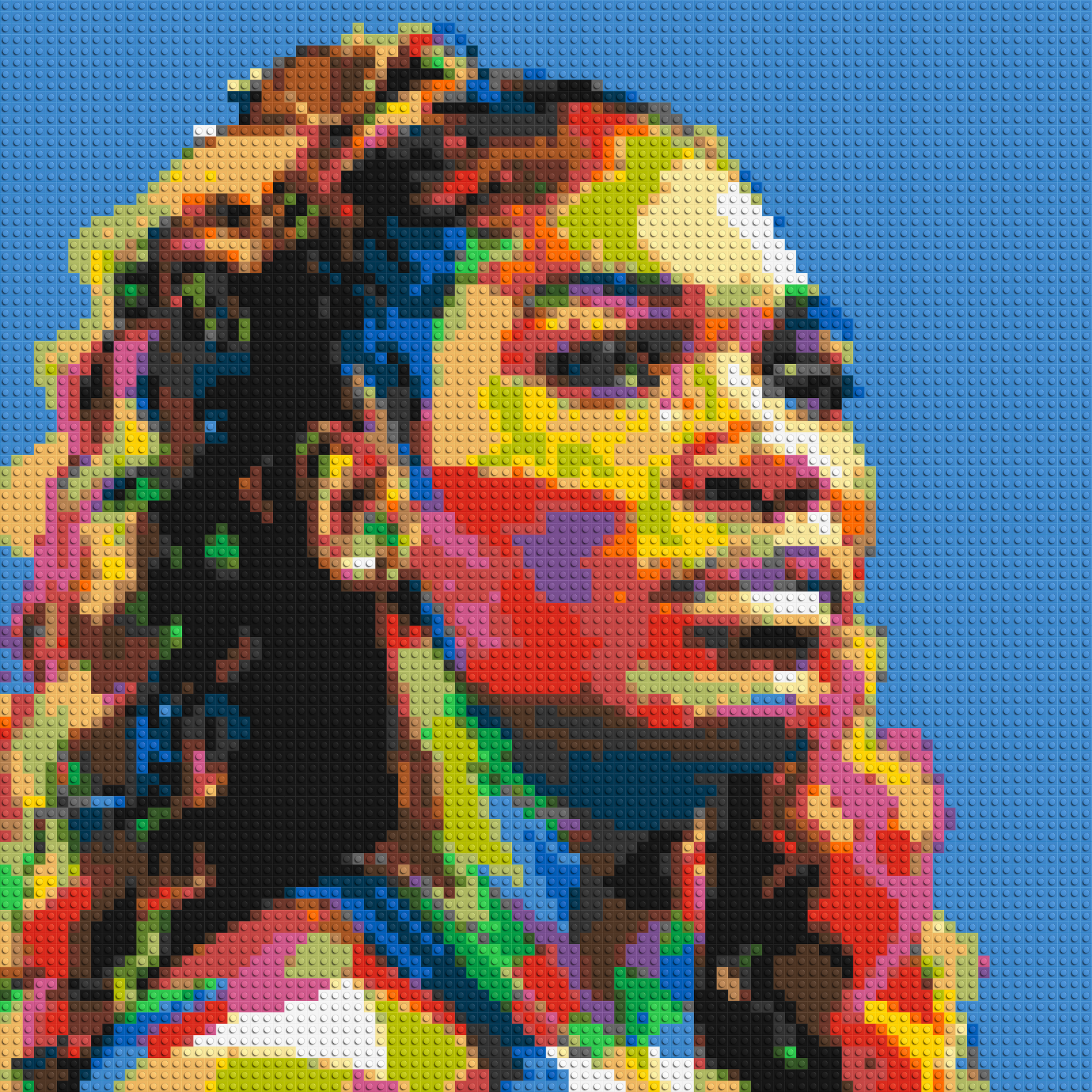 Serena Williams - Brick Art Mosaic Kit 4x4 large