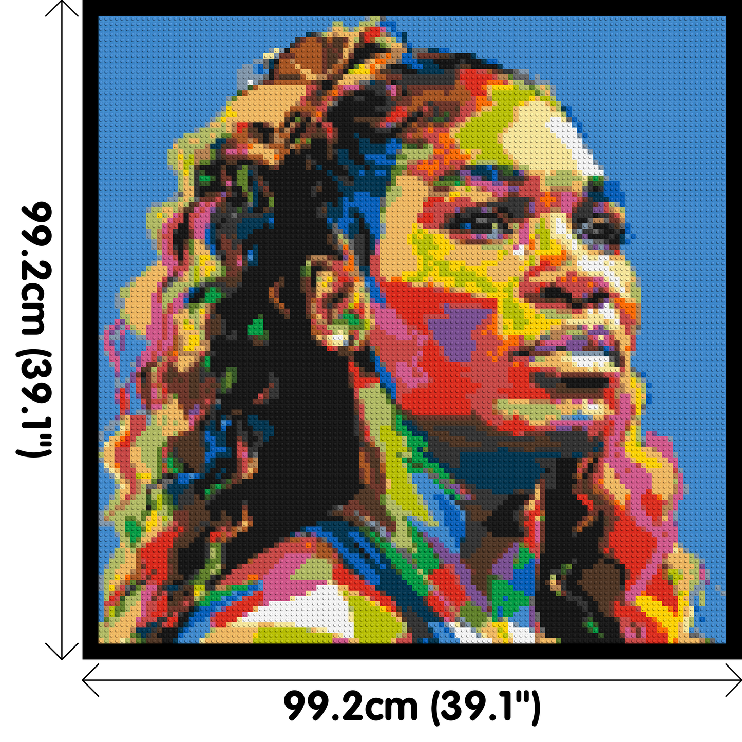 Serena Williams - Brick Art Mosaic Kit 5x5 large