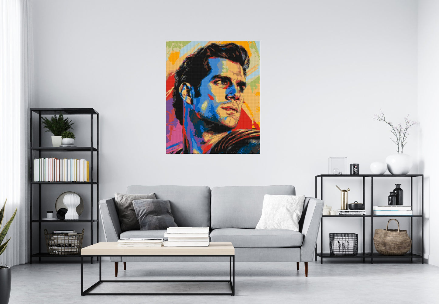 Henry Cavill - Brick Art Mosaic Kit 5x6 large