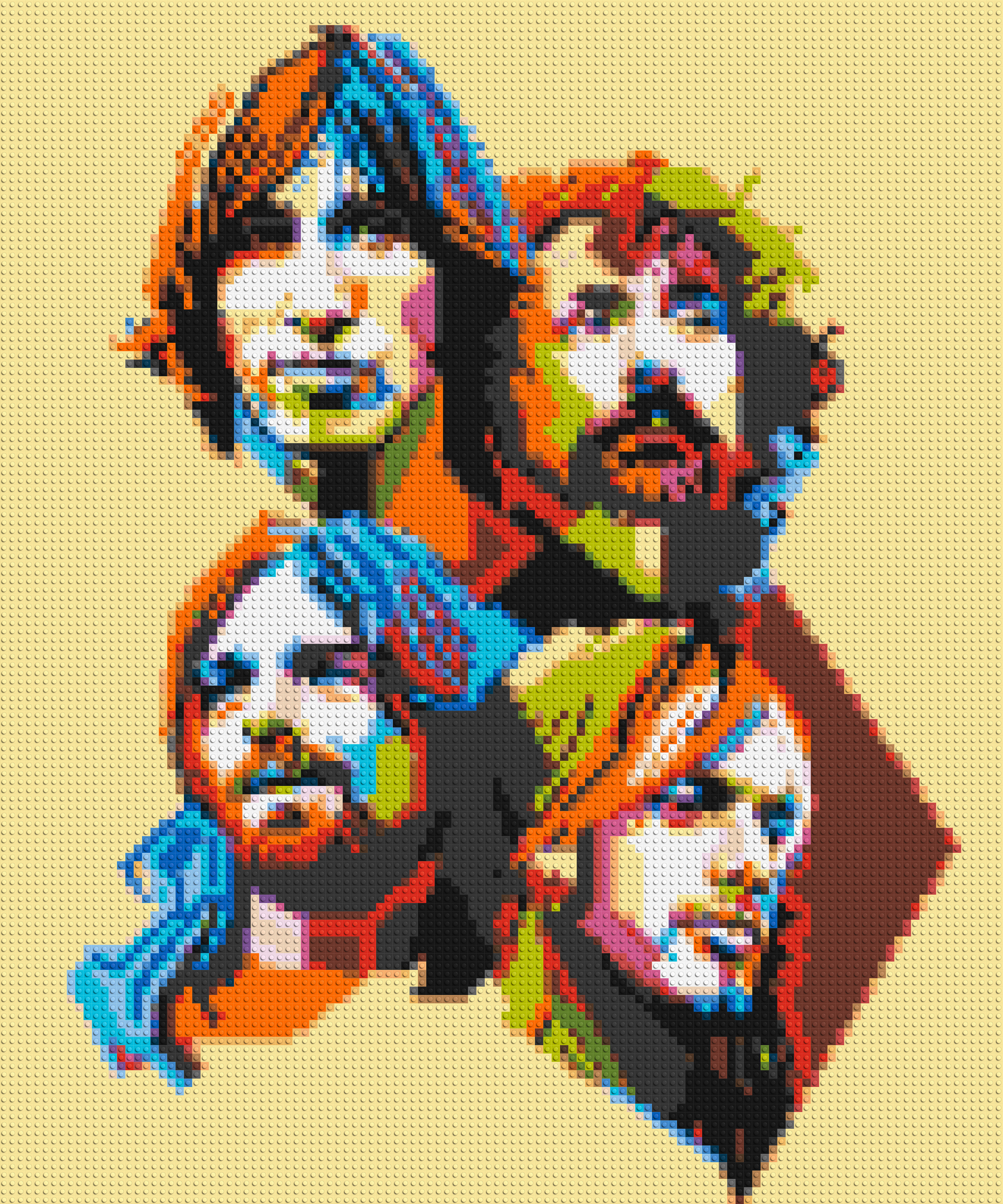 Pink Floyd - Brick Art Mosaic Kit 5x6 large