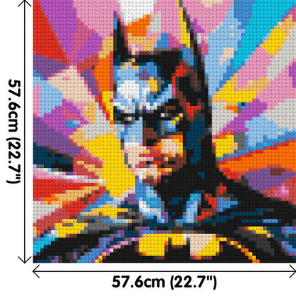 Batman - Brick Art Mosaic Kit 3x3 large