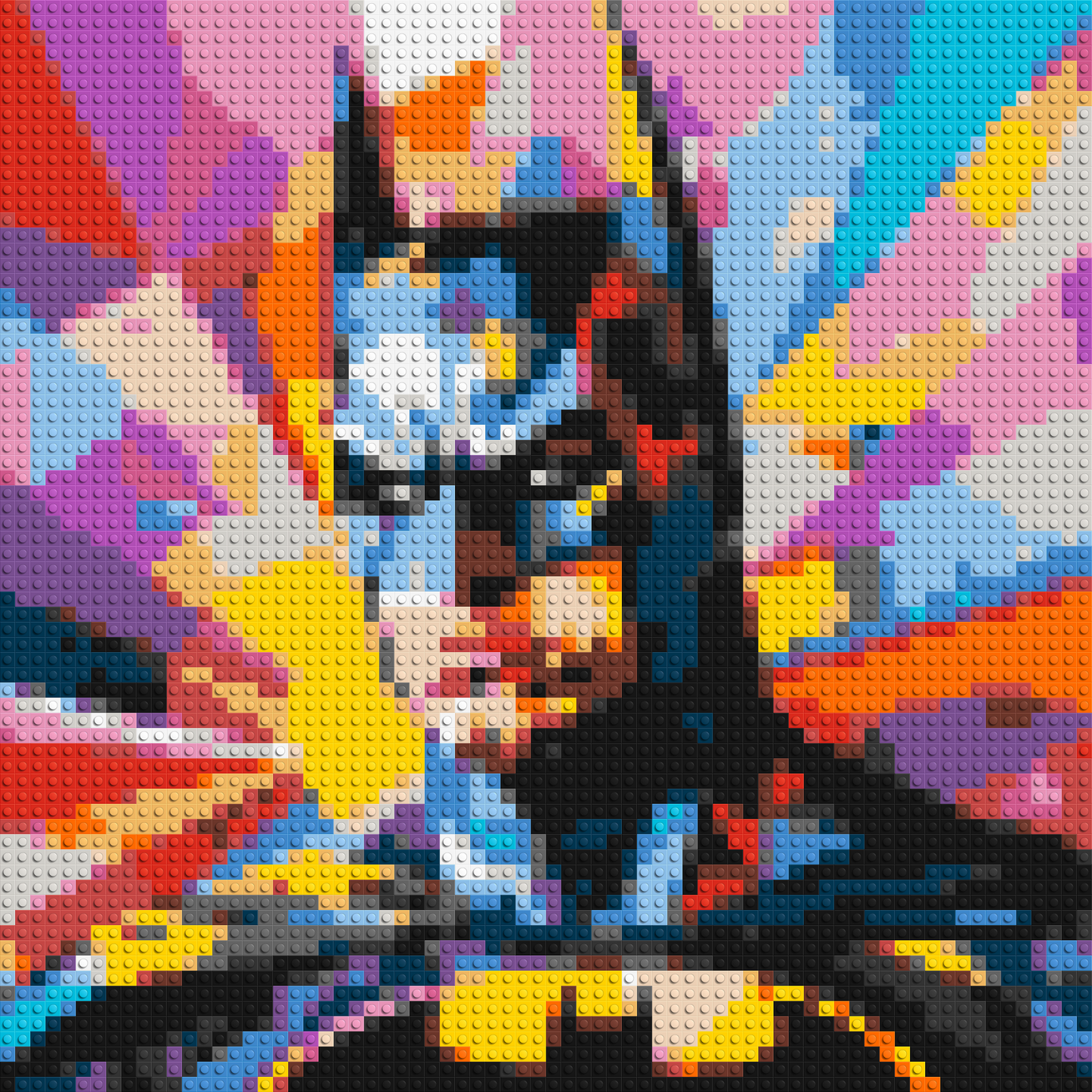 Batman - Brick Art Mosaic Kit 3x3 large