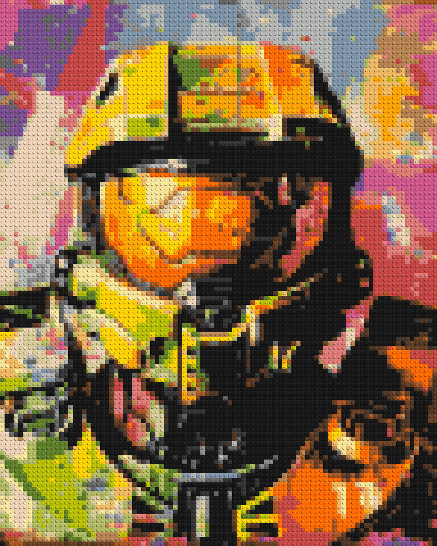 Master Chief - Brick Art Mosaic Kit 4x5 large