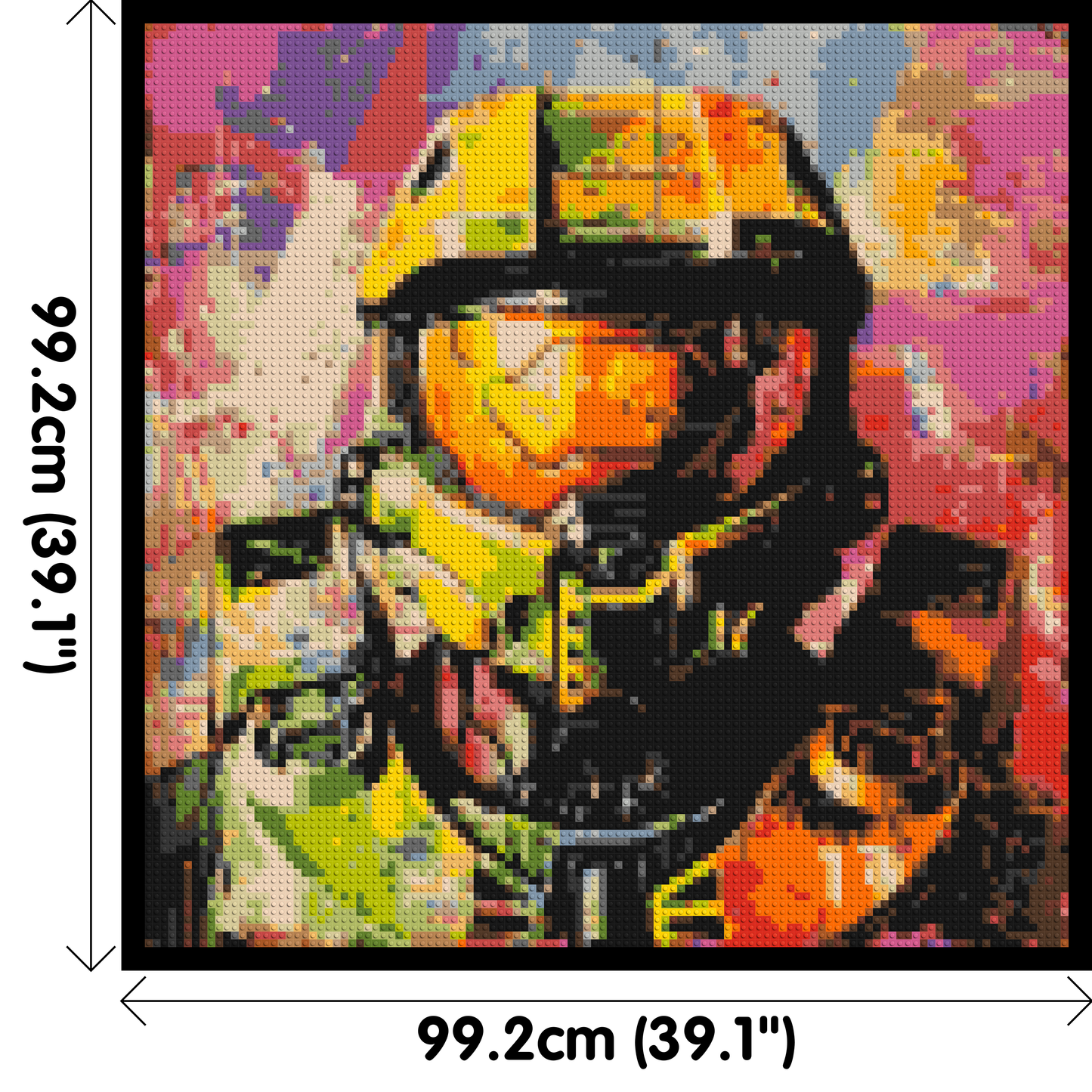 Master Chief - Brick Art Mosaic Kit 5x5 large