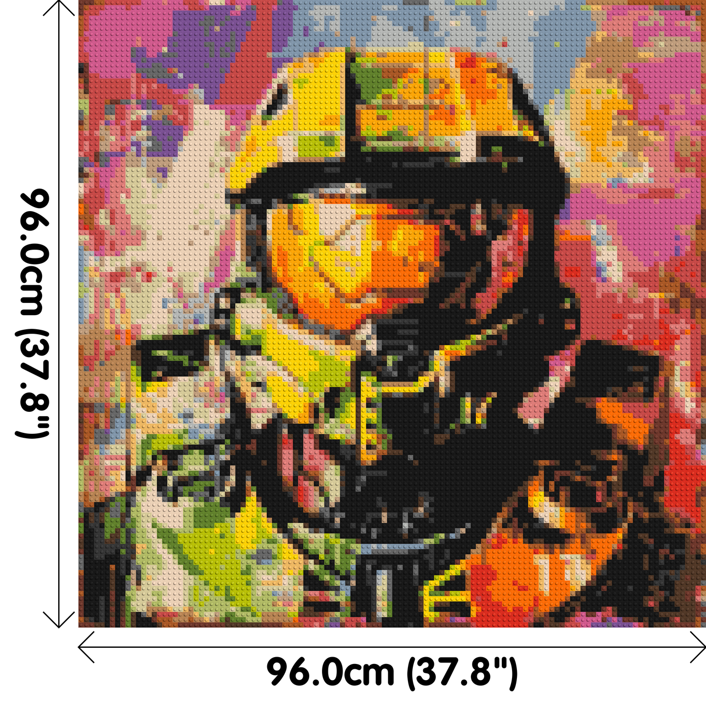 Master Chief - Brick Art Mosaic Kit 5x5 large