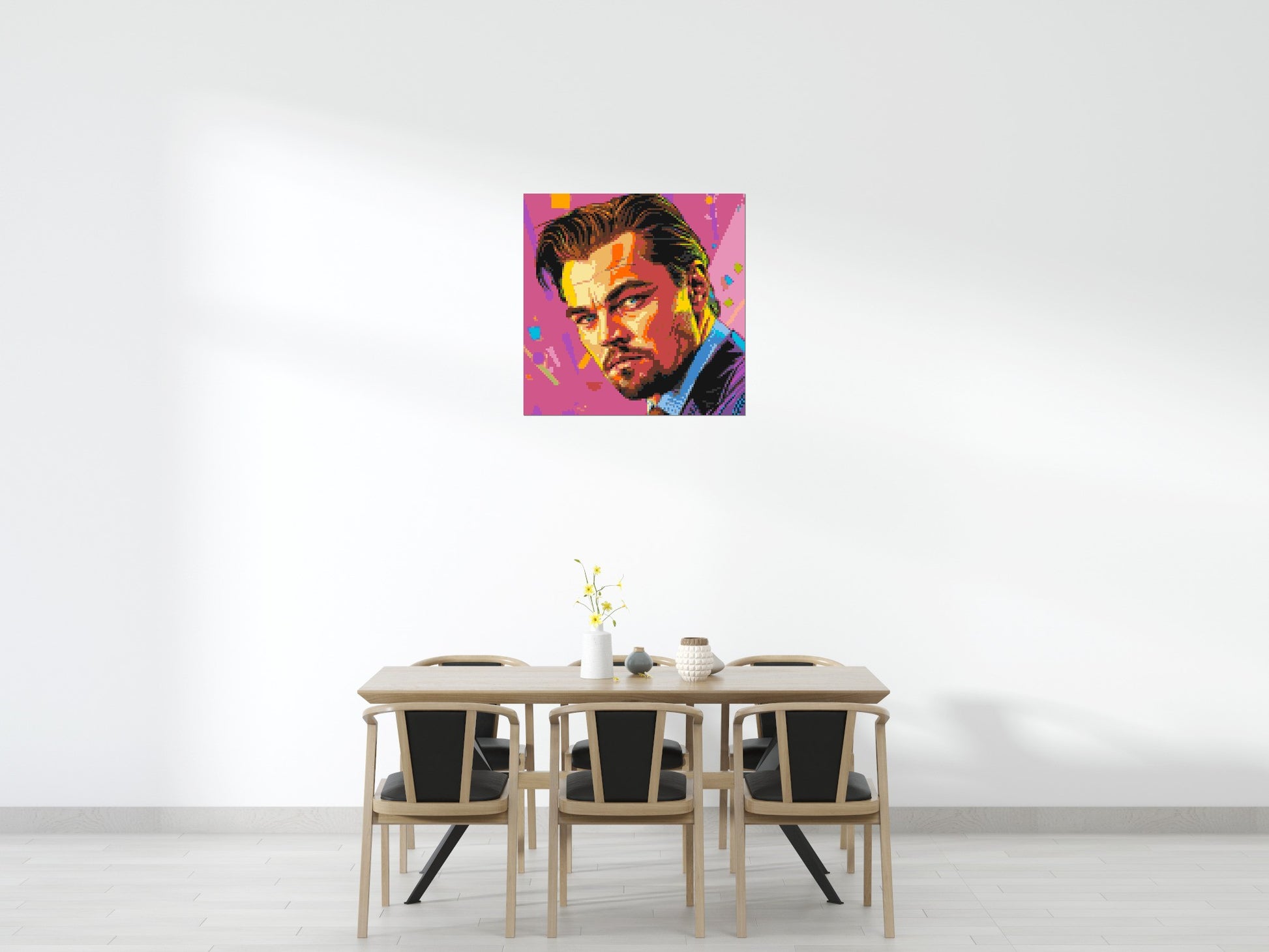 Leonardo Di Caprio - Brick Art Mosaic Kit 5x5 scene