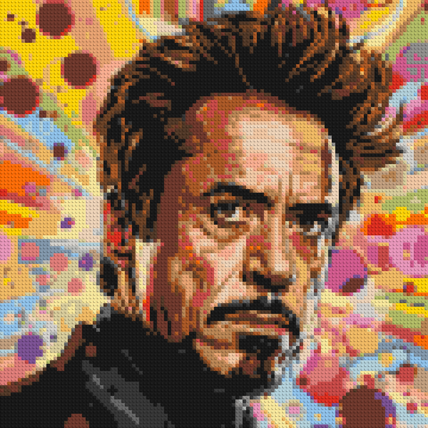 Robert Downey Jr. - Brick Art Mosaic Kit 5x5 large